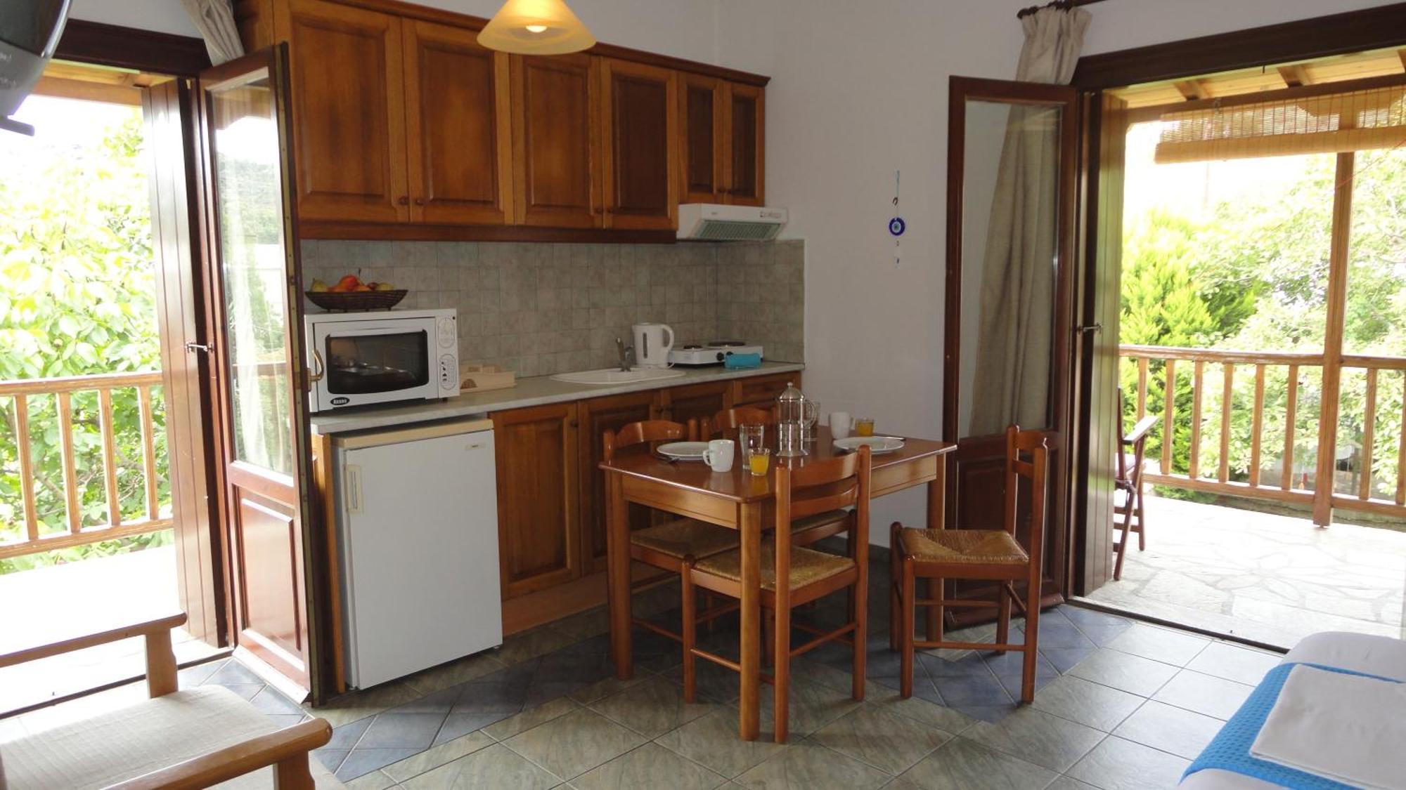 Melrose Lejlighedshotel Skopelos Værelse billede